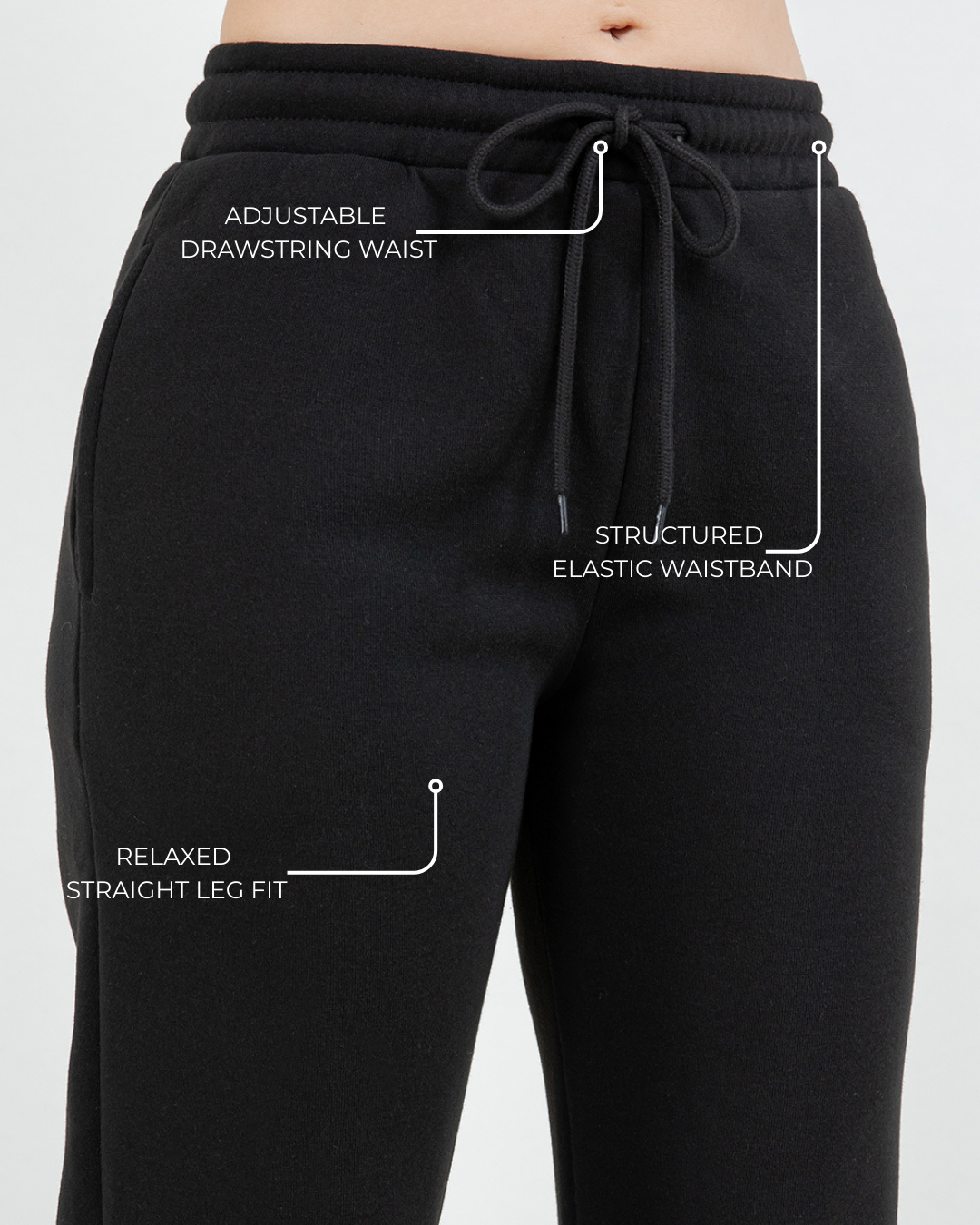 B’Agile Women’s Straight-Leg Lounge Sweatpants