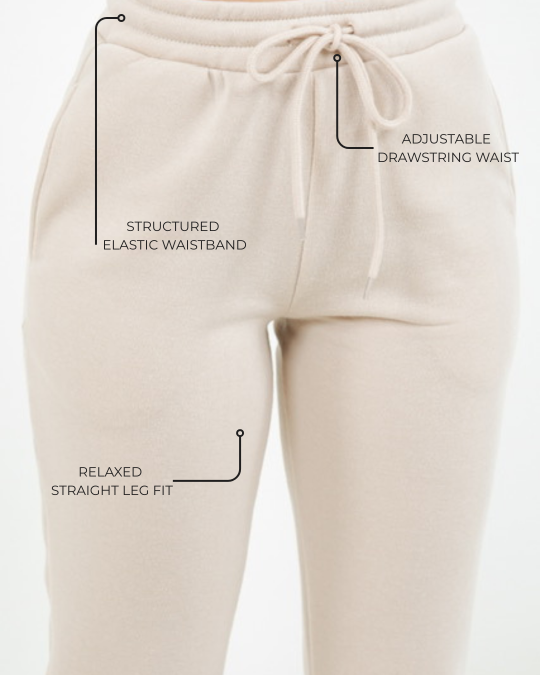 B’Agile Women’s Straight-Leg Lounge Sweatpants