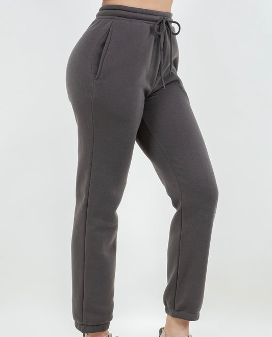B’Agile Women’s Charcoal Grey Jogger Sweatpants