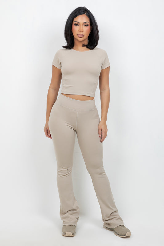 B’Agile Sculpt Flare Leggings