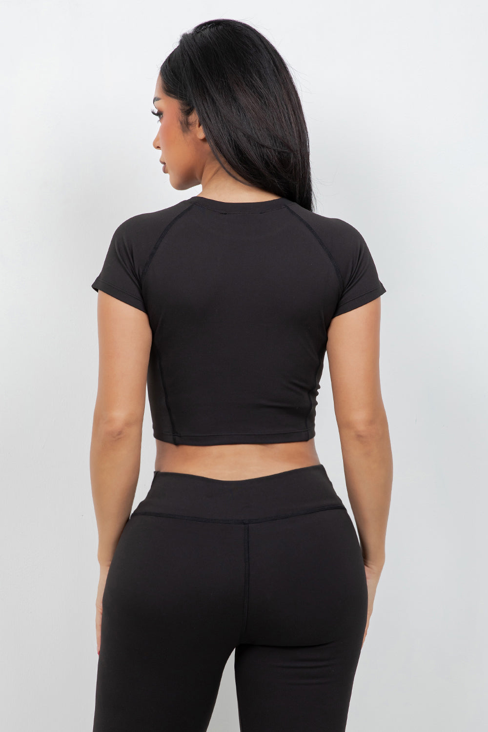 B’Agile Sculpt Fit Cropped Tee