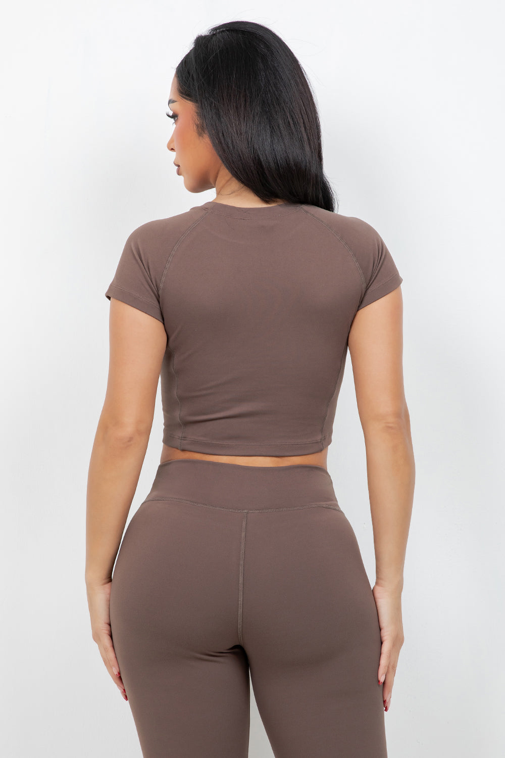 B’Agile Sculpt Fit Cropped Tee