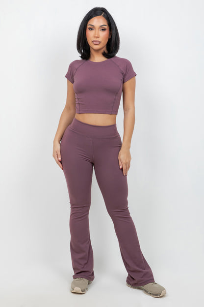 B’Agile Sculpt Flare Leggings