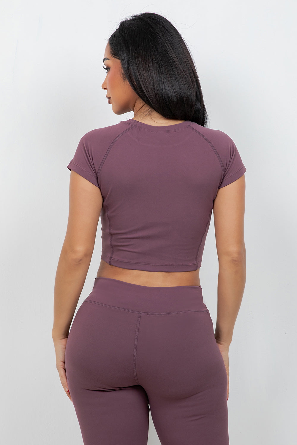 B’Agile Sculpt Fit Cropped Tee